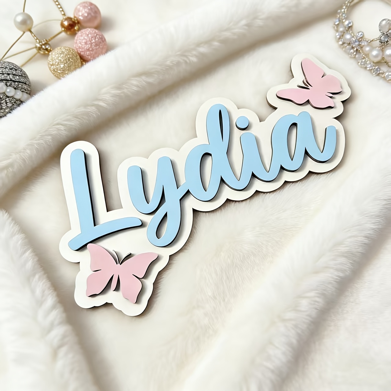 Baby Nursery Decorations - Letrero Personalizado para Habitación con Nombre