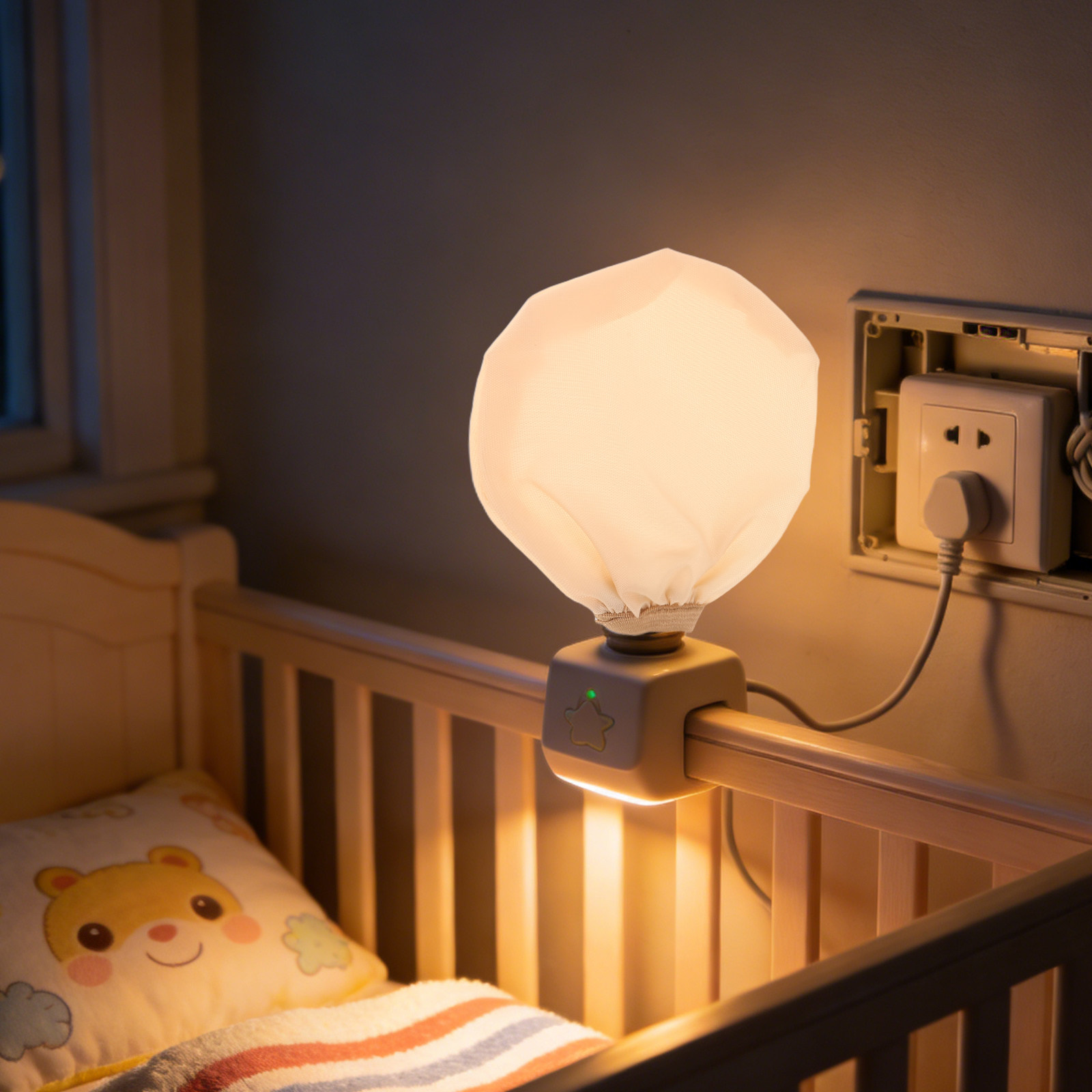 Baby Nursery Light Shade - Cubierta para lámpara de bebé, luz