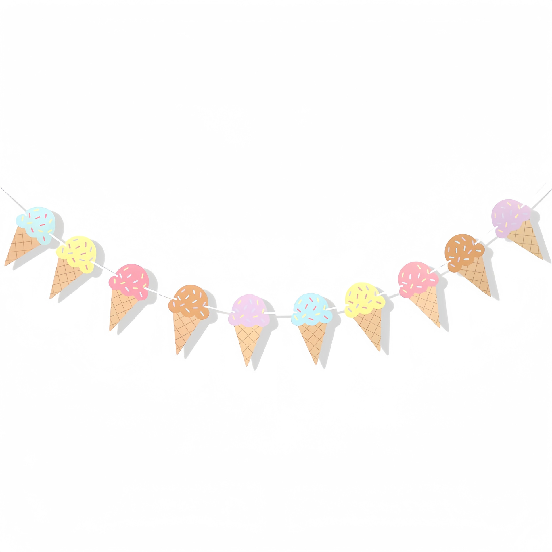 Baby Nursery Hanging Decor - Guirnalda de Papel con Temática de