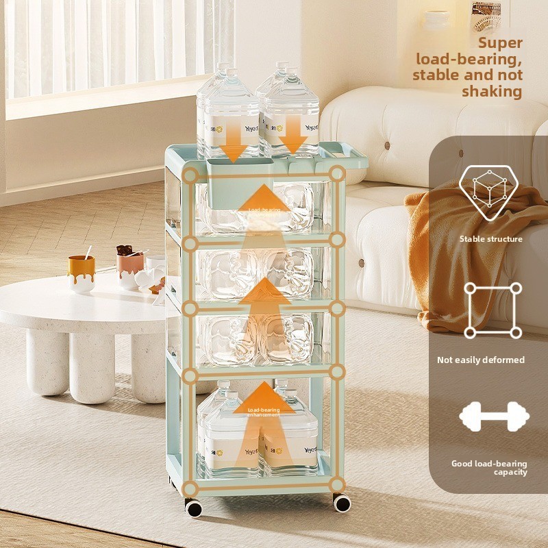 Baby Nursery Trolley - Carrito de Almacenamiento Móvil para Bebés,
