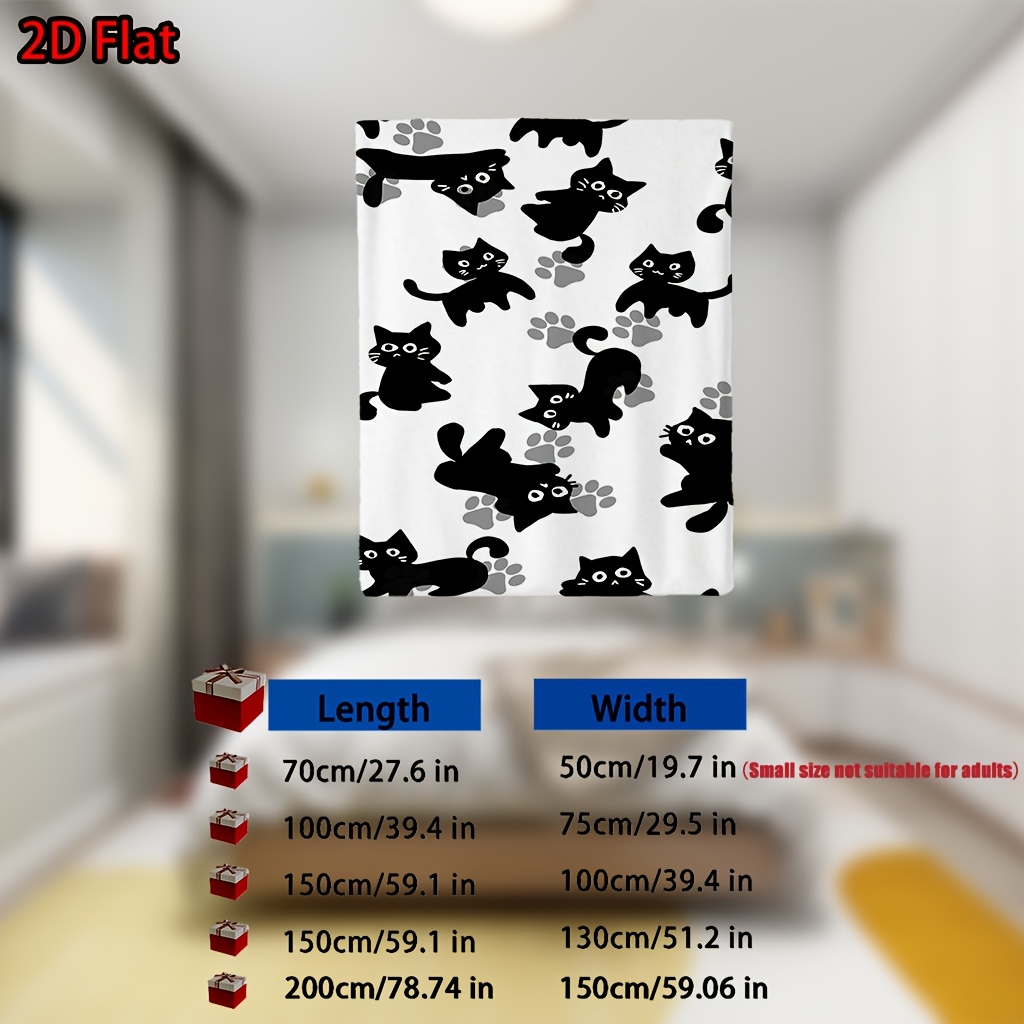 Manta con Estampado de Gato Ad - Baby Nursery Ideas Girl reseña y precio