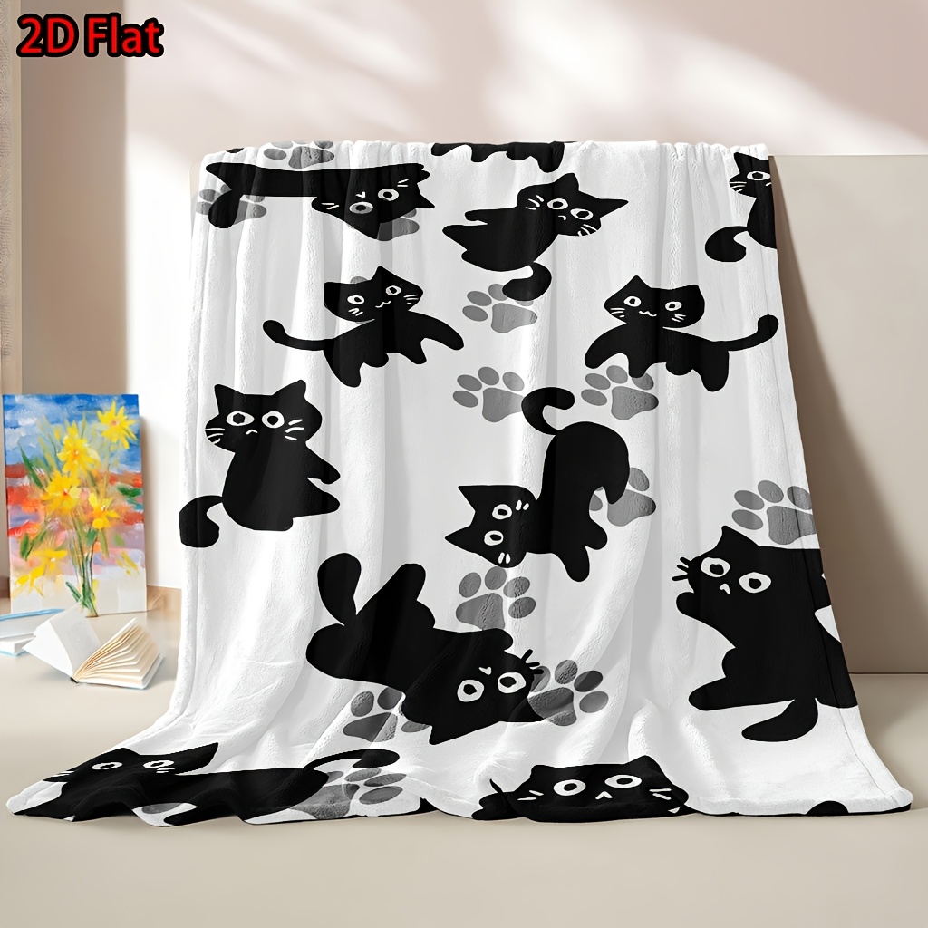 Manta con Estampado de Gato Ad - Baby Nursery Ideas Girl reseña y precio