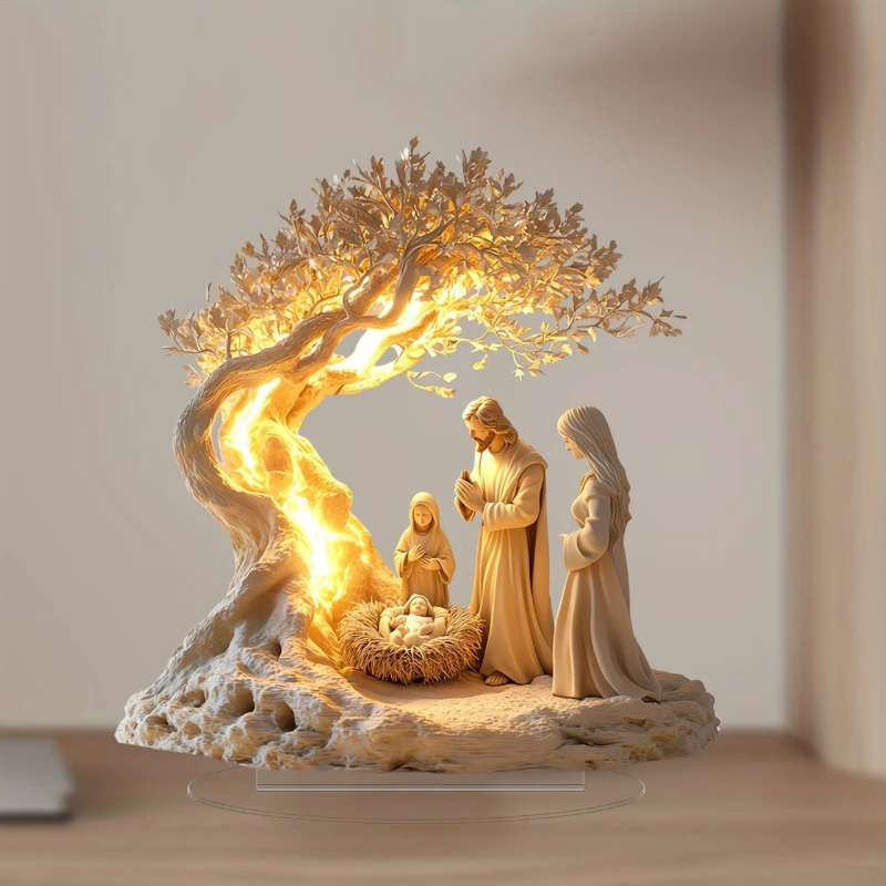 Árbol de la Vida de Acrílico p - Baby Nursery Hanging Decor reseña y precio