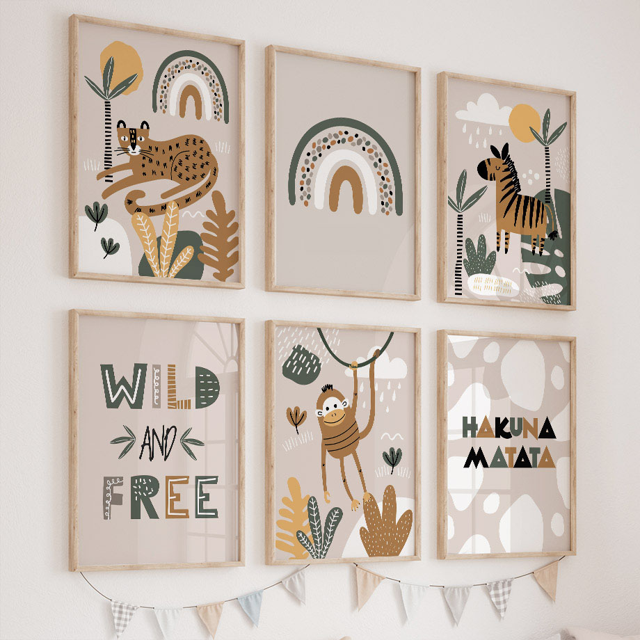 Cuadro Decorativo de Animales  - Baby Zebra Nursery reseña y precio