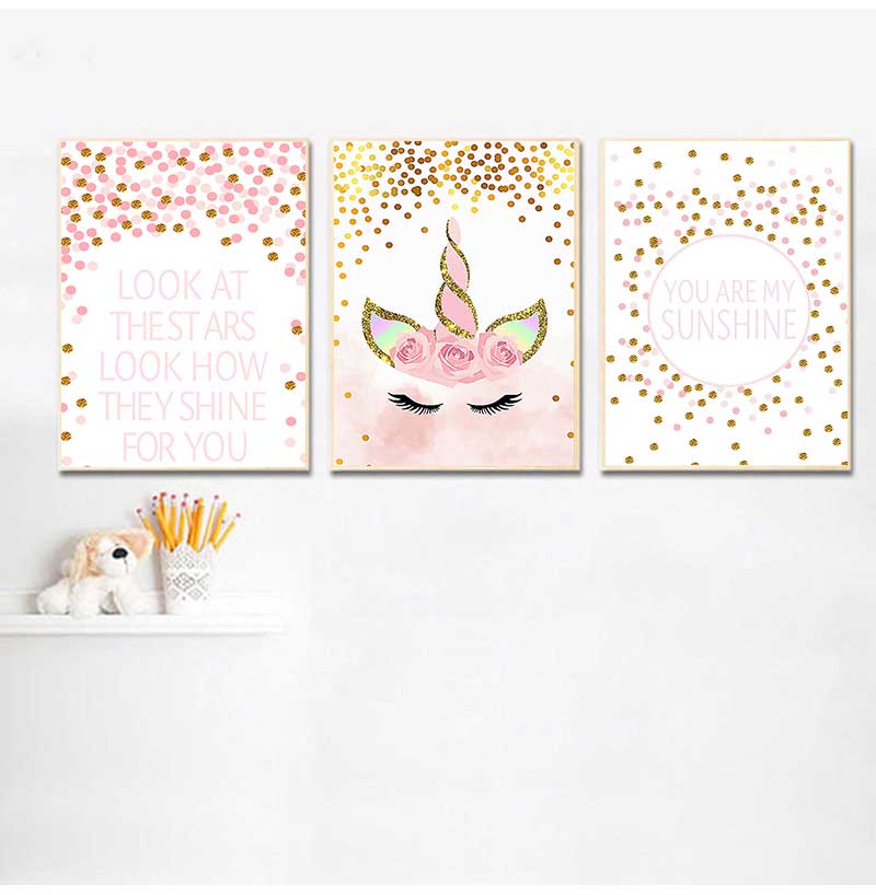 Cuadro Decorativo para Dormito - Baby Nursery Quotes reseña y precio