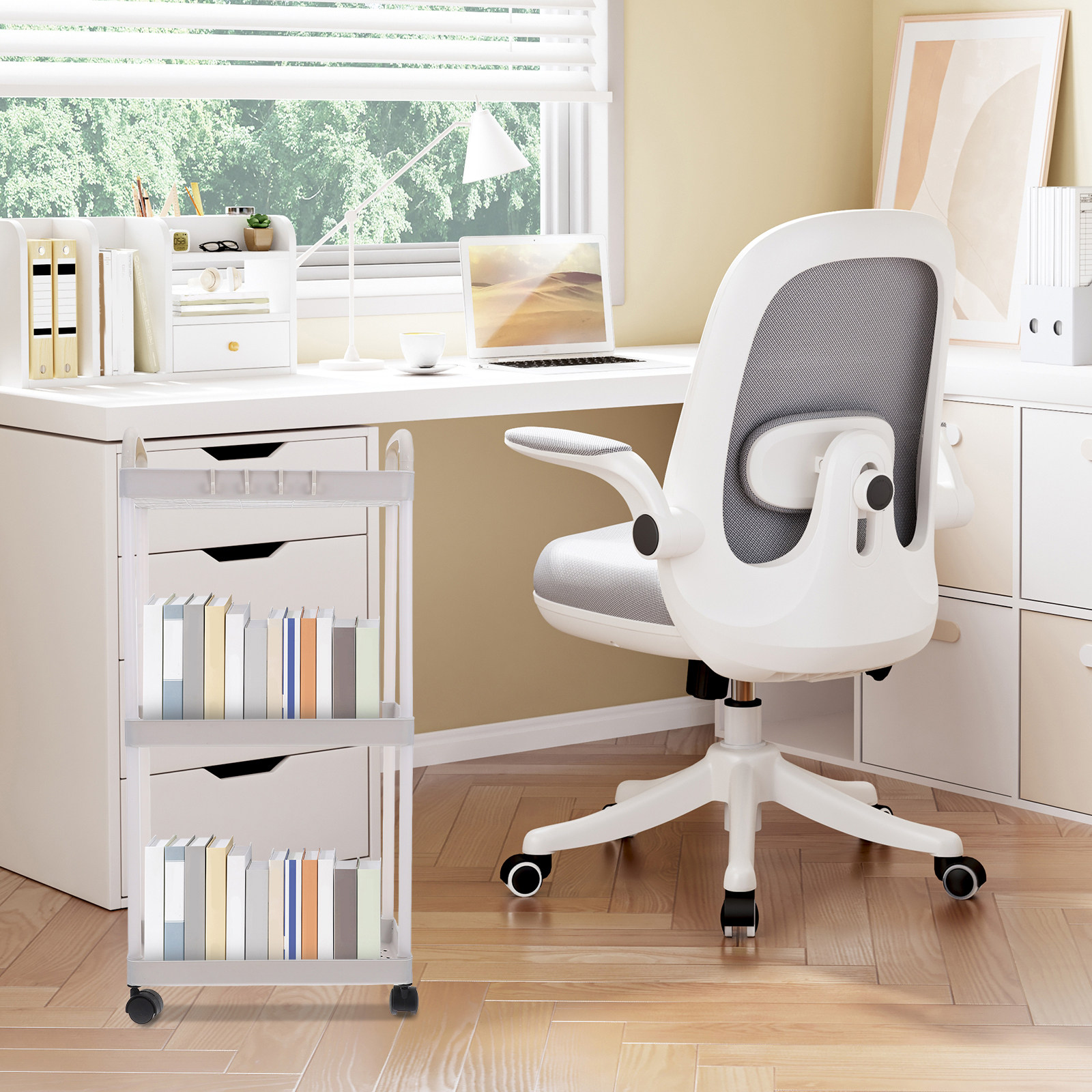 Carrito de Almacenamiento de 3 - Baby Nursery Utility Cart reseña y precio