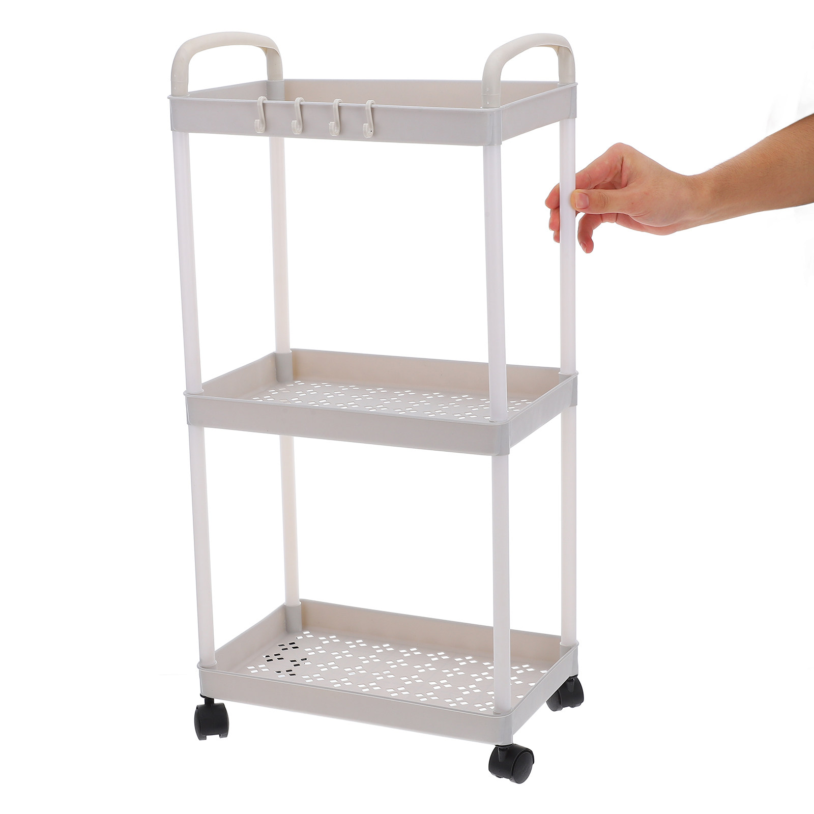 Carrito de Almacenamiento de 3 - Baby Nursery Utility Cart reseña y precio