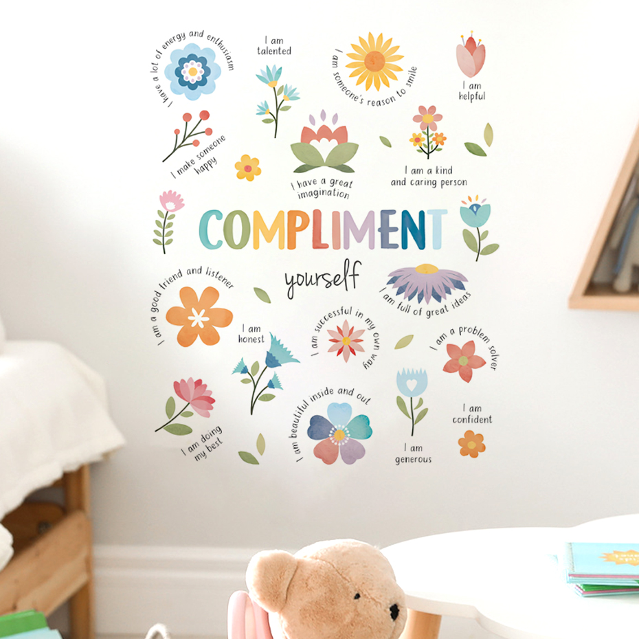 Pegatinas de pared con frases  - Baby Nursery Quotes reseña y precio