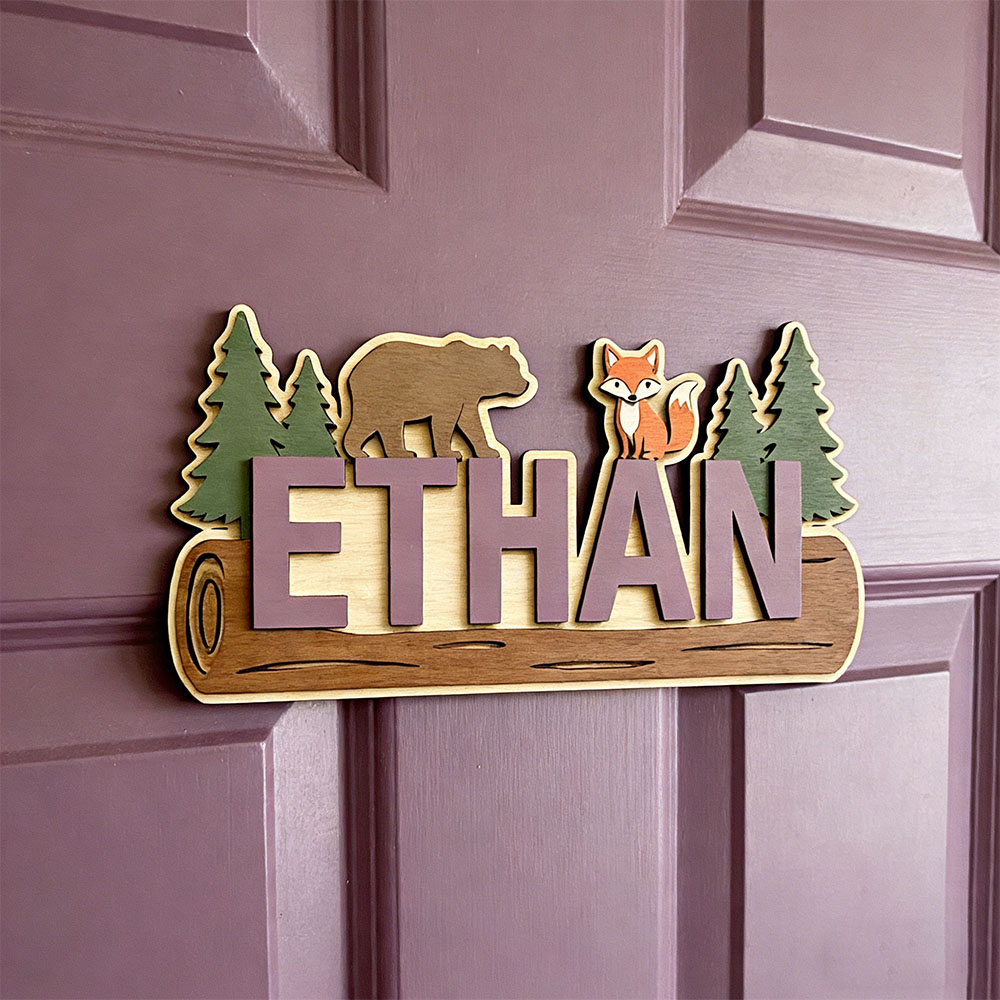Letrero de Madera Personalizad - Baby Nursery Decorations reseña y precio