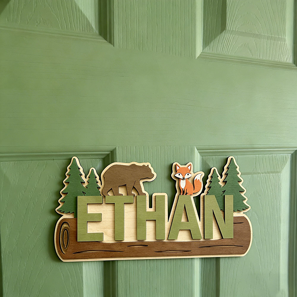 Letrero de Madera Personalizad - Baby Nursery Decorations reseña y precio