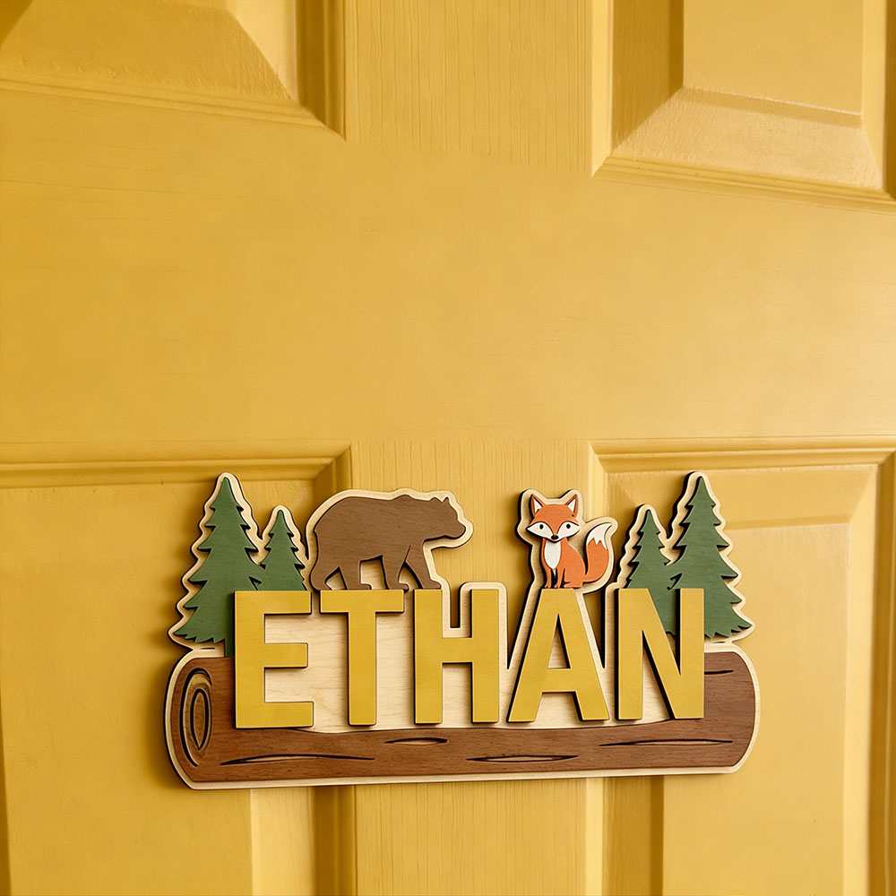Letrero de Madera Personalizad - Baby Nursery Decorations reseña y precio