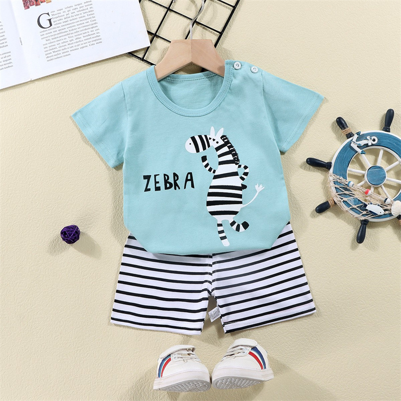 Camisetas de algodón + Pantalo - Baby Nursery Ideas Boy reseña y precio