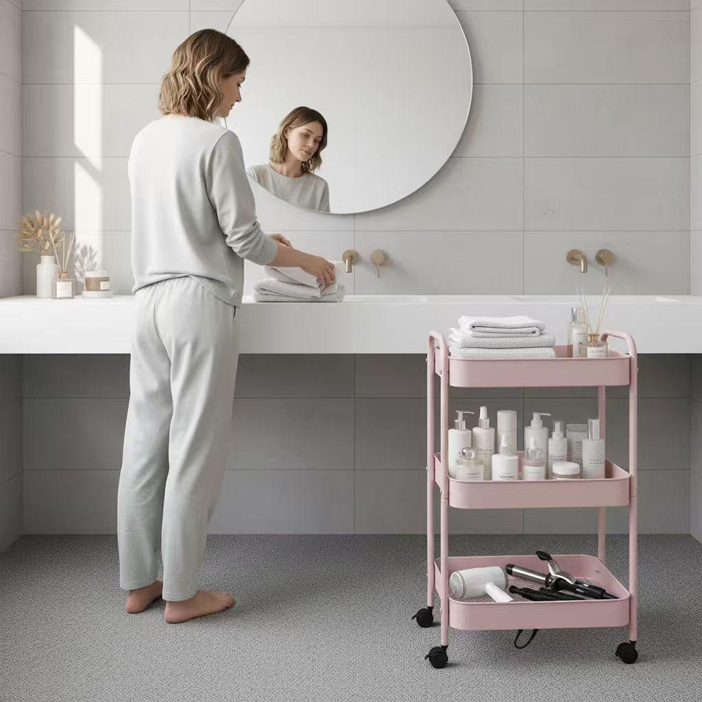 Carrito de almacenamiento roda - Baby Nursery Utility Cart reseña y precio