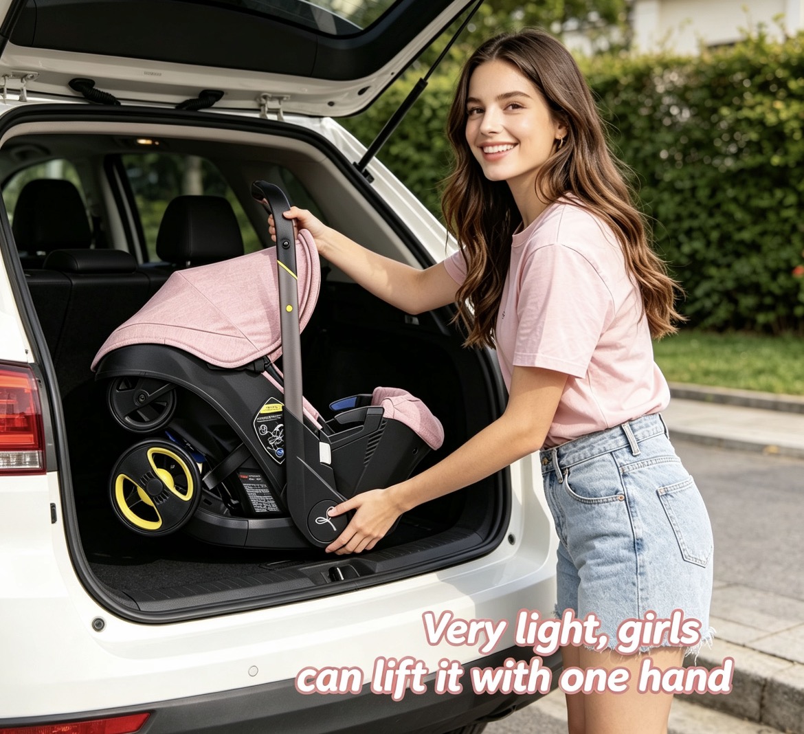 Sistema de viaje para bebé 3 e - Baby Nursery Trolley reseña y precio
