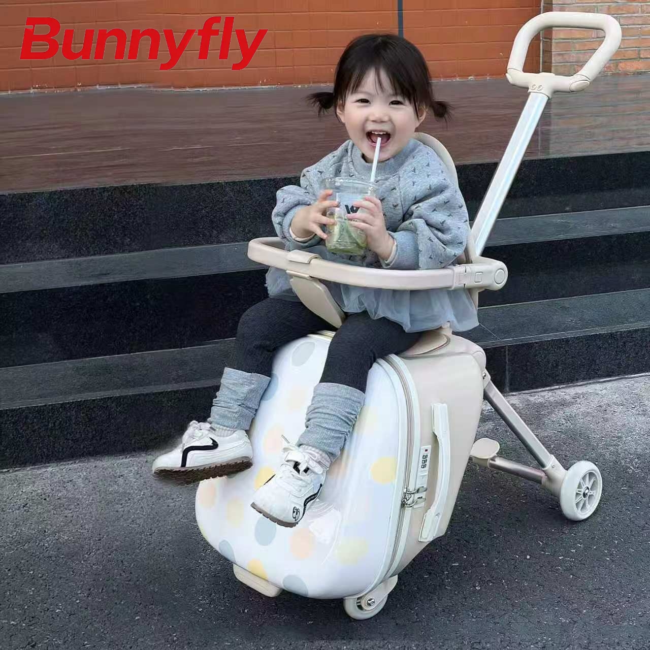 Maleta infantil Bunnyfly de 20 - Baby Nursery Trolley reseña y precio