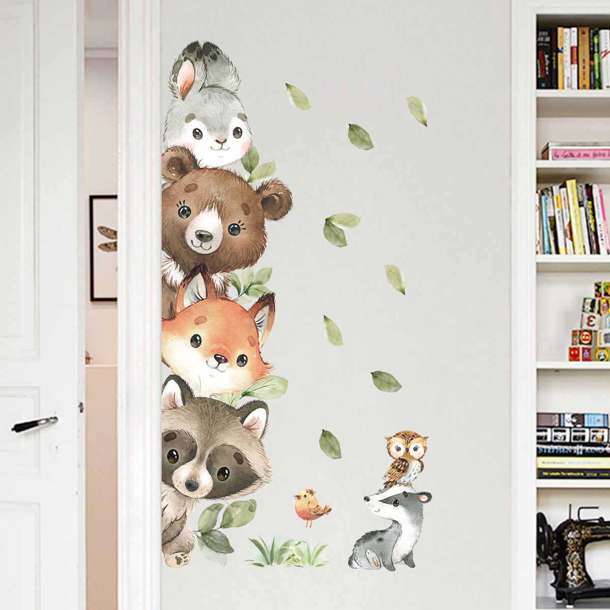 Pegatinas de pared para niños  - Baby Nursery Forest Theme reseña y precio