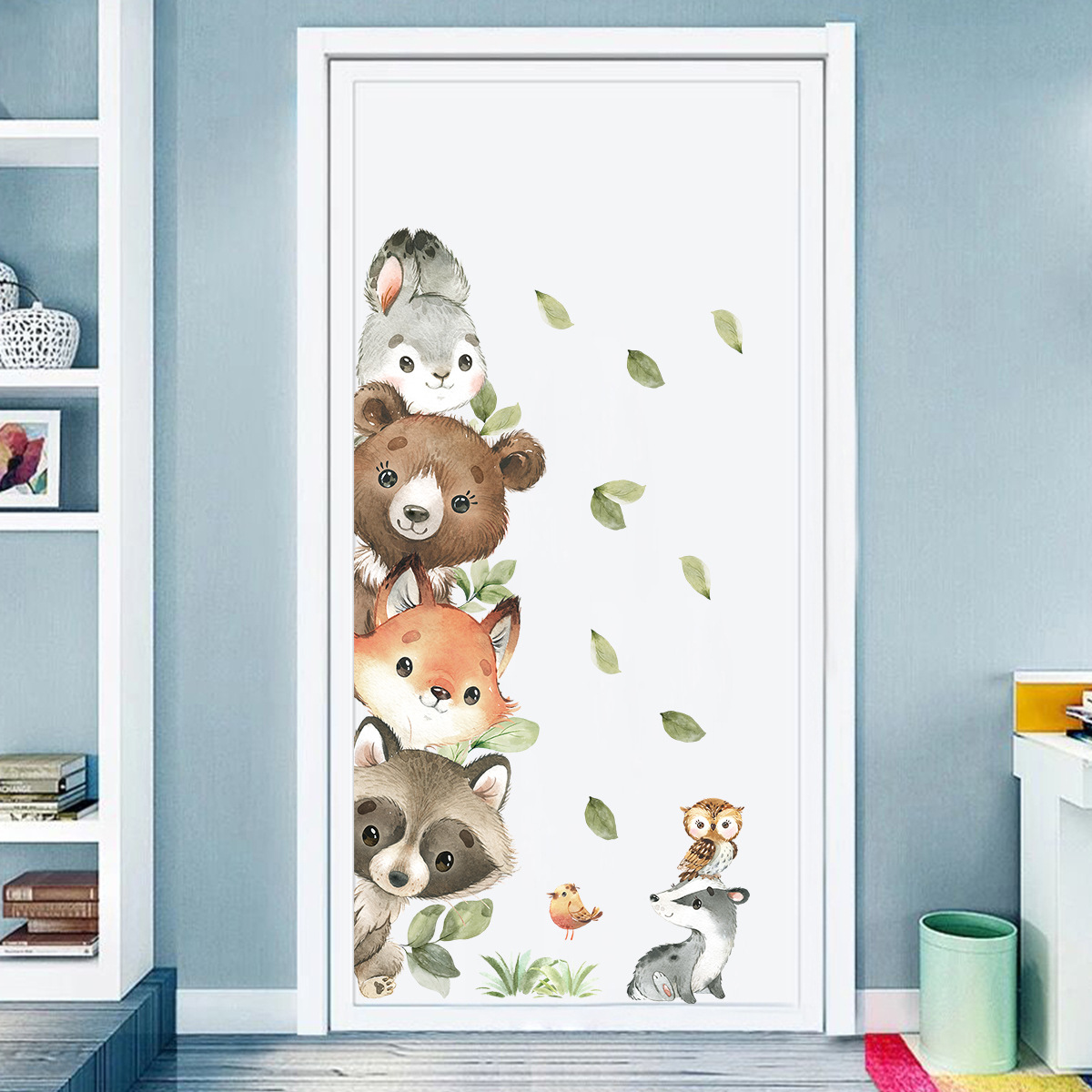 Pegatinas de pared para niños  - Baby Nursery Forest Theme reseña y precio
