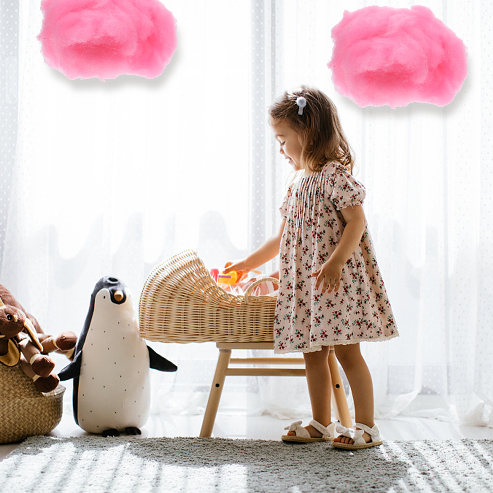 4 Piezas de Adornos Colgantes  - Baby Nursery Hanging Decor reseña y precio