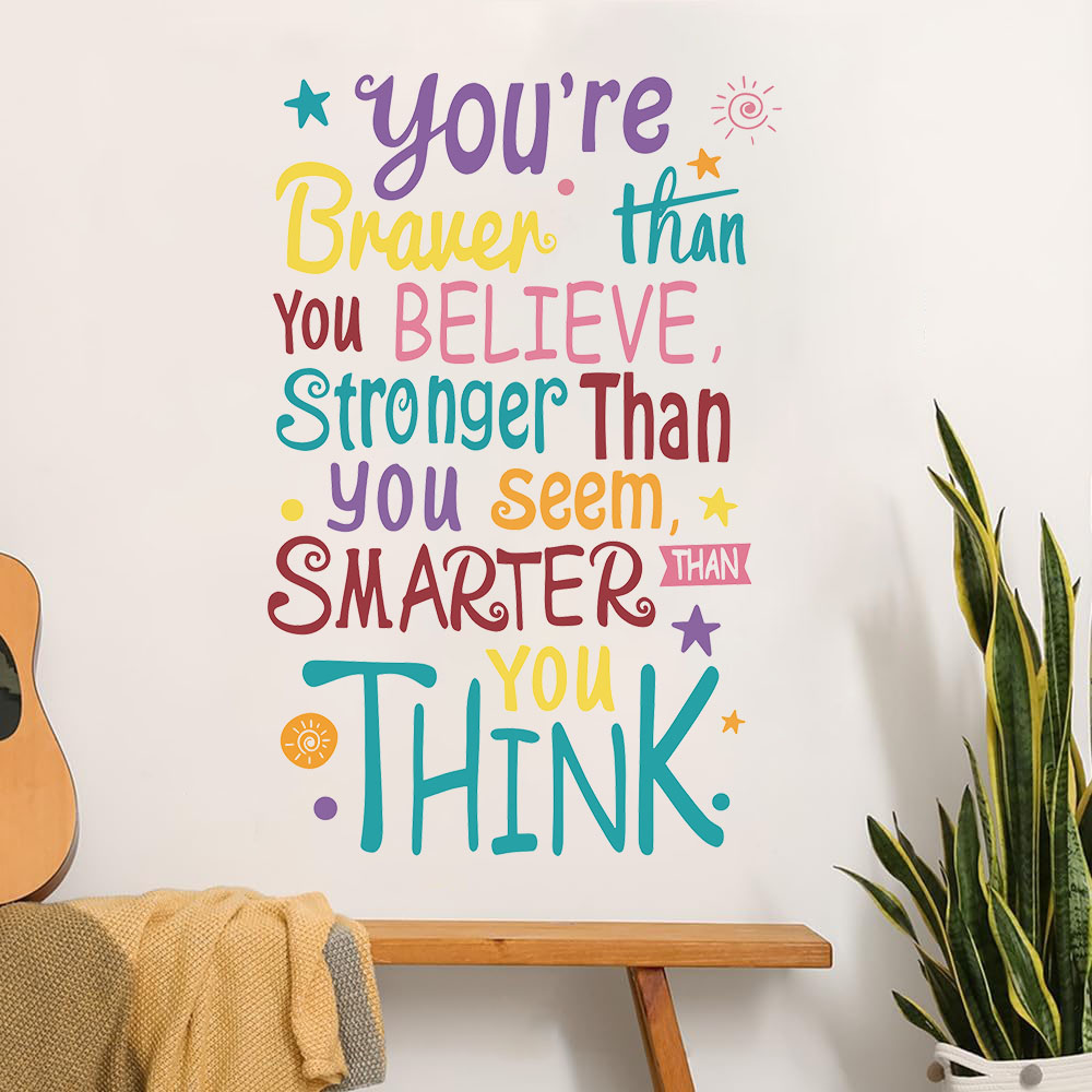 Pegatinas de pared con eslogan - Baby Nursery Quotes reseña y precio