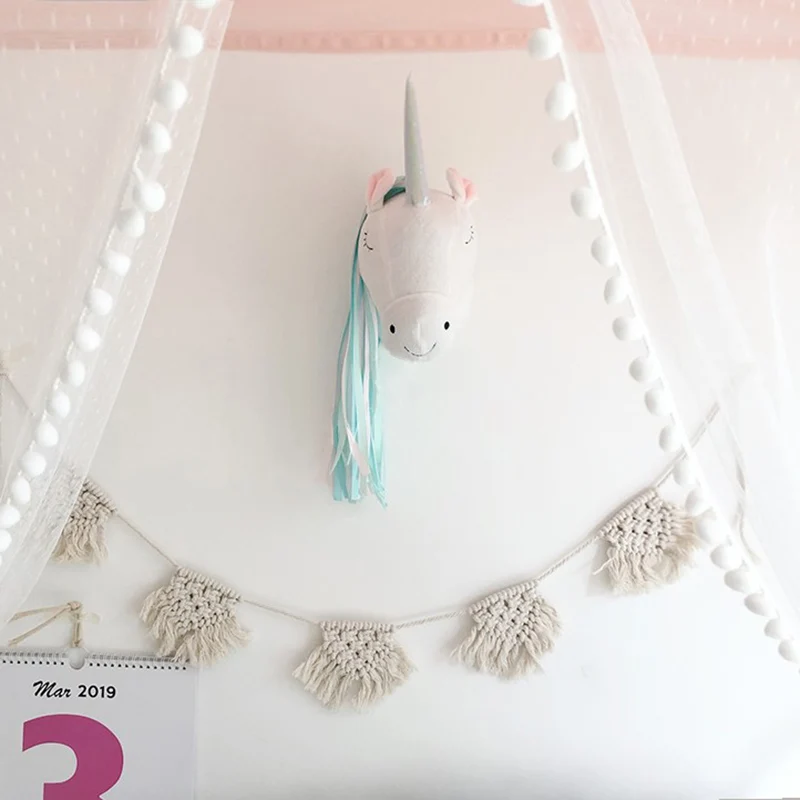 Adorno de Pared con Cabeza de  - Baby Nursery Hanging Decor reseña y precio