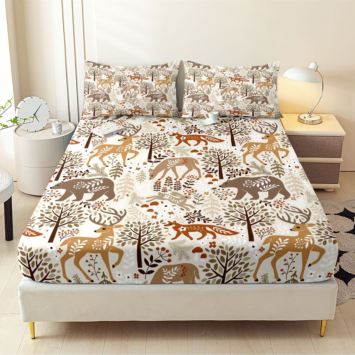 Funda de Cama con Diseño de Ci - Baby Nursery Forest Theme reseña y precio