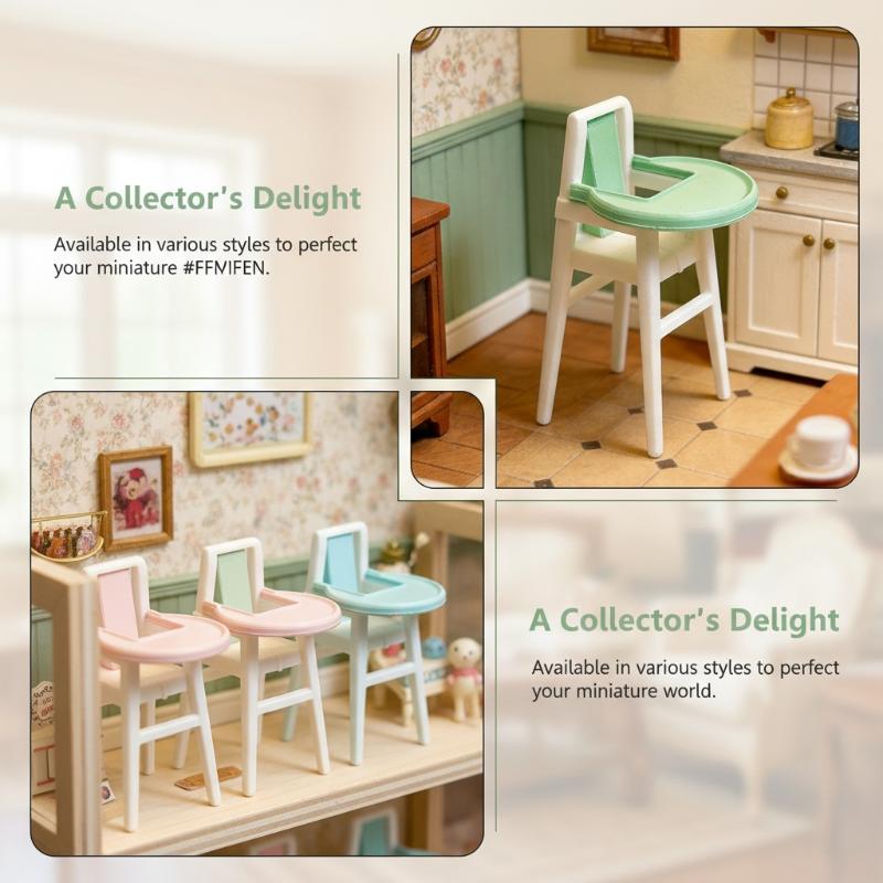 Silla Alta para Bebé en Miniat - Baby Nursery Chair reseña y precio