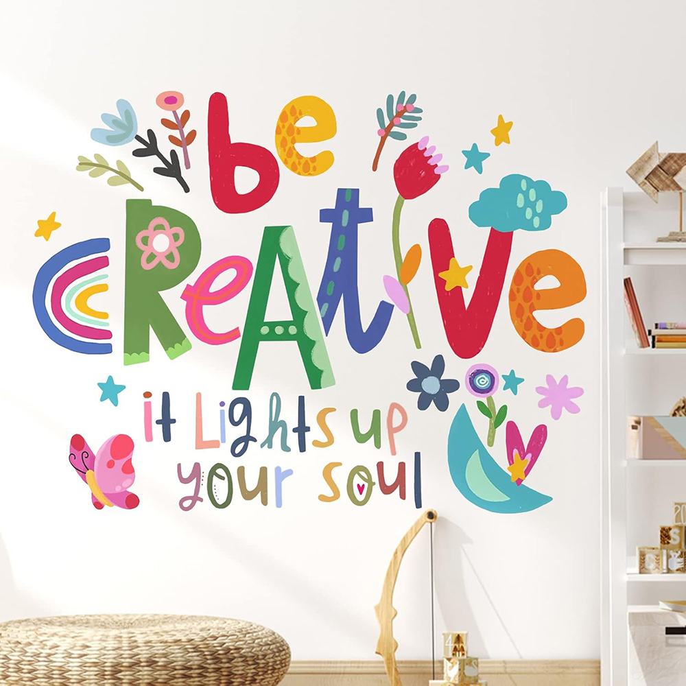 Be Creative-pegatinas de pared - Baby Nursery Quotes reseña y precio