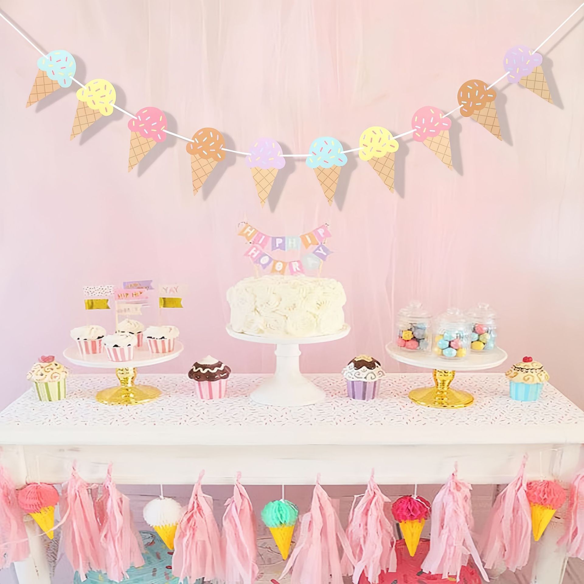 Guirnalda de Papel con Temátic - Baby Nursery Hanging Decor reseña y precio