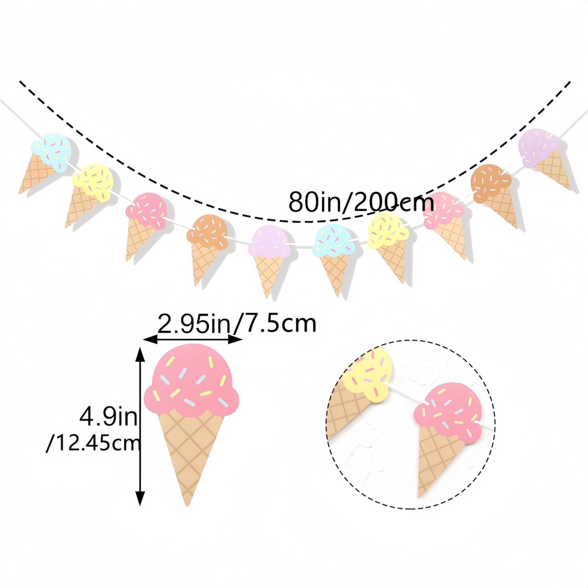 Guirnalda de Papel con Temátic - Baby Nursery Hanging Decor reseña y precio