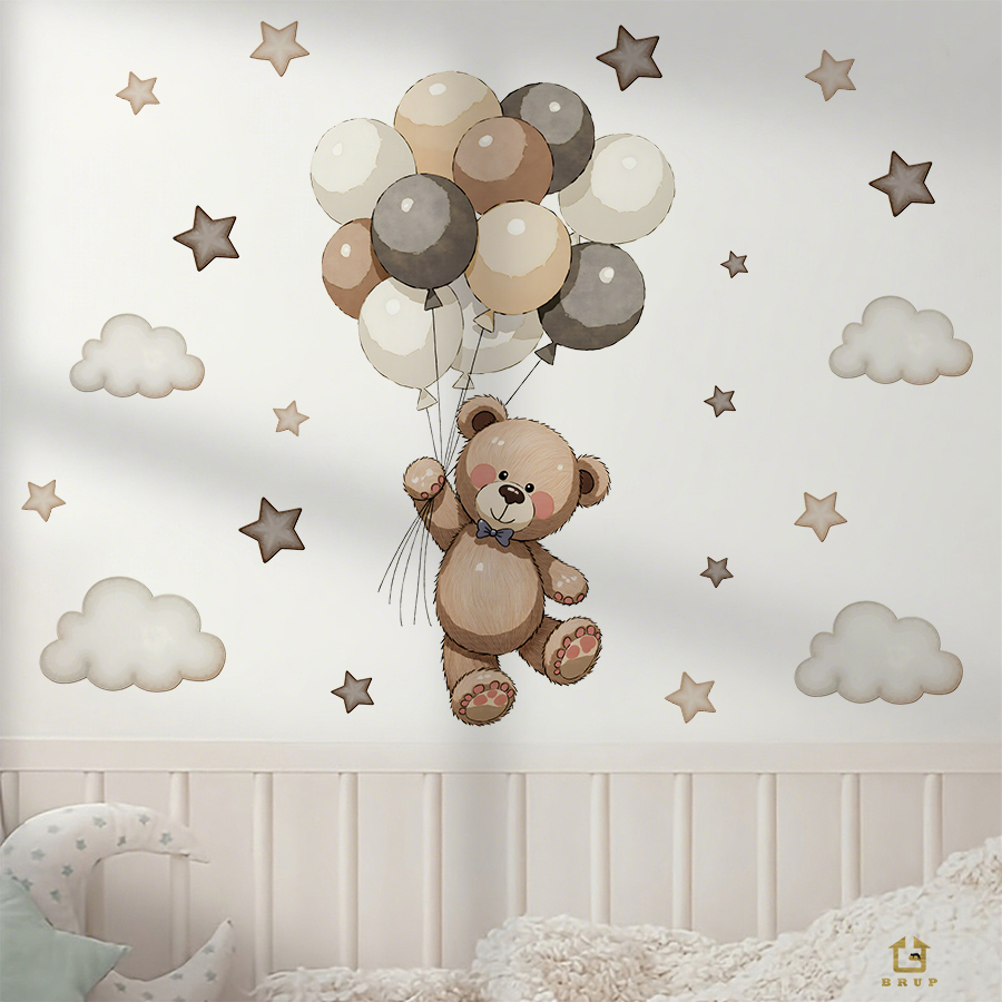 Adorables calcomanías de pared - Baby Nursery Wall Decor reseña y precio