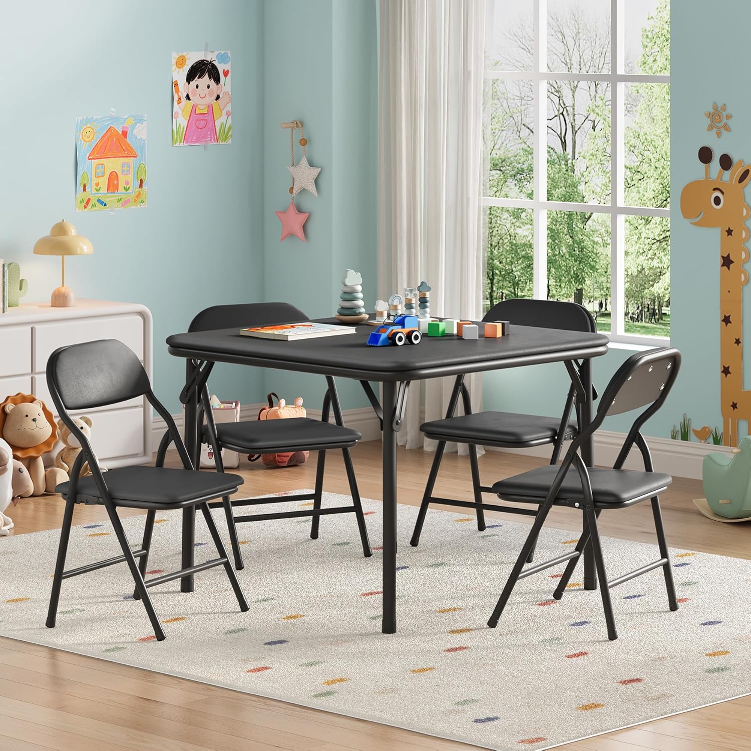Juego de mesa y sillas plegabl - Baby Nursery Chair reseña y precio